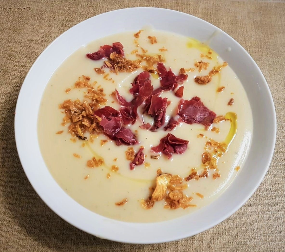 Velouté de topinambour - Fabien Arneodo Diététique