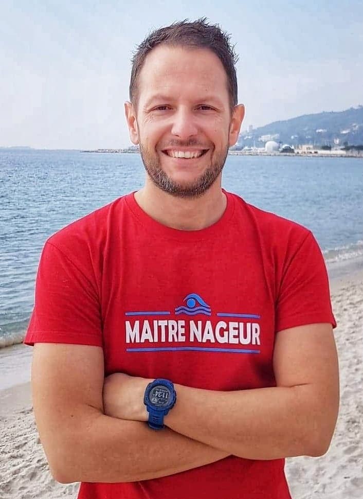 Fabien Arnéodo: Maître-nageur à Antibes, Vallauris, Cannes...